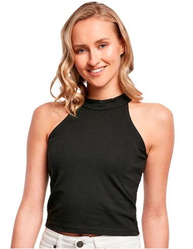 B-BY134-Ladies Turtleneck Short Top